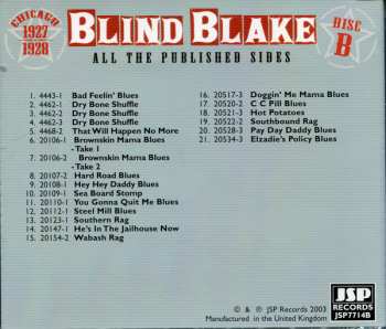 5CD/Coffret Blind Blake: All The Published Sides
