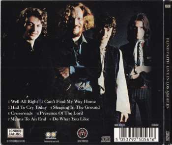 CD Blind Faith: Live In Los Angeles