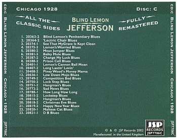 4CD/Coffret Blind Lemon Jefferson: The Complete 94 Classic Sides Remastered