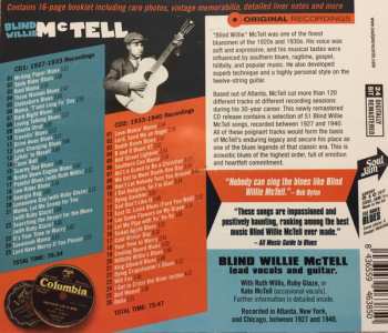 2CD Blind Willie McTell: Dark Night Blues: 1927-1940 Recordings