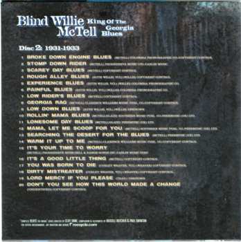 6CD/Coffret Blind Willie McTell: King Of The Georgia Blues