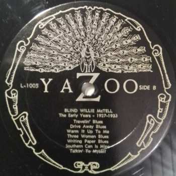 LP Blind Willie McTell: The Early Years - 1927-1933