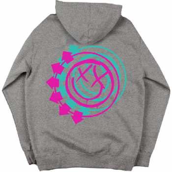 Marchandises Blink-182: Mikina Se Zipem Double Six Arrow Smiley  XL