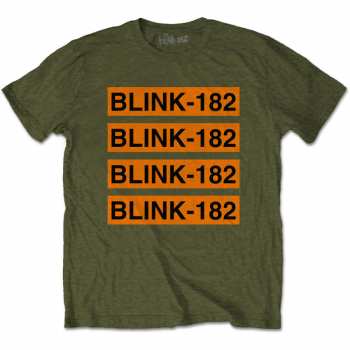 Merch Blink-182: T-shirt Log Repeat 