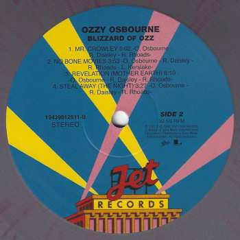 LP Ozzy Osbourne: Blizzard Of Ozz CLR