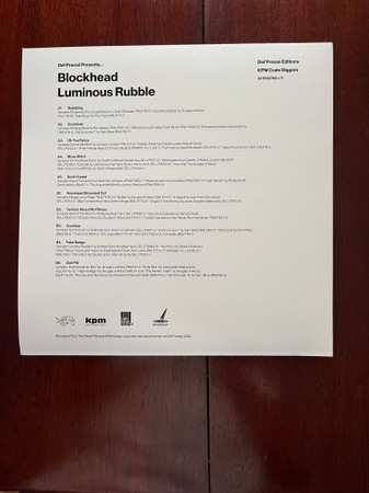 LP Blockhead: Luminous Rubble LTD