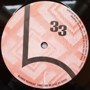 LP Blonde Redhead: Fake Can Be Just As Good