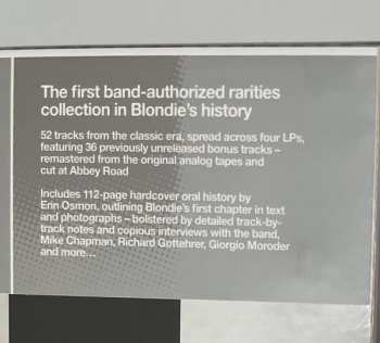 4LP/Coffret Blondie: Against The Odds 1974-1982 DLX | LTD