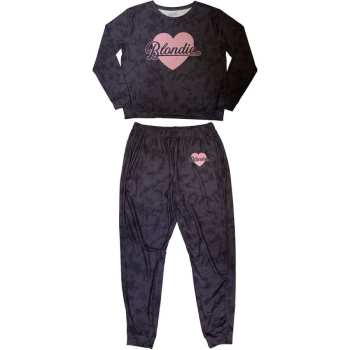 Merch Blondie: Femmes Pyjamas Heart Of Glass