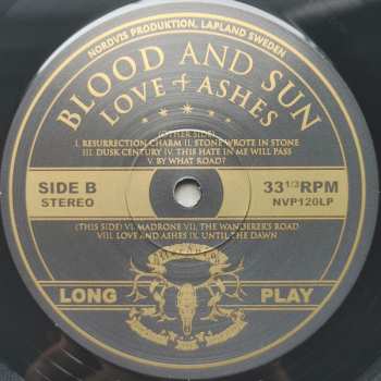 LP Blood And Sun: Love & Ashes LTD