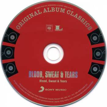 5CD/Coffret Blood, Sweat And Tears: Original Album Classics
