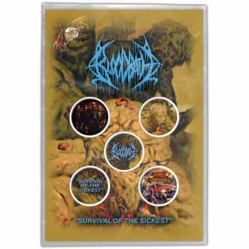 Merch Bloodbath: Ensemble de plaques Survival Of The Sickest