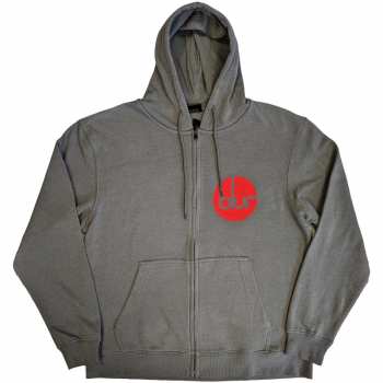 Merch Blur: Sweatshirt avec fermeture éclair Circle Logo Blur