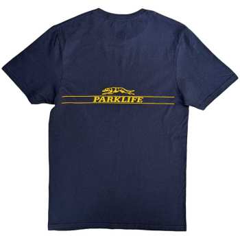 Marchandises Blur: Blur Unisex T-shirt: Parklife Back (back Print Only) (medium) M