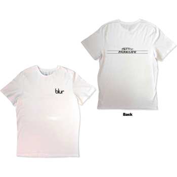 Marchandises Blur: Blur Unisex T-shirt: Pocket Blur / Parklife (back Print) (small) S