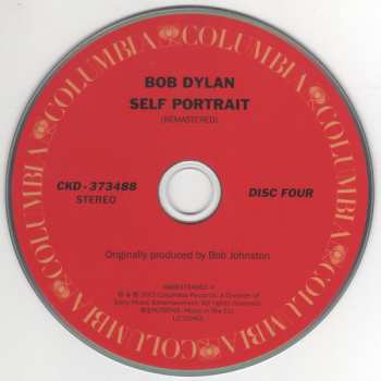 4CD/Coffret Bob Dylan: Another Self Portrait (1969-1971)