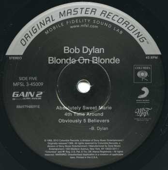 3LP/Coffret Bob Dylan: Blonde On Blonde LTD | NUM