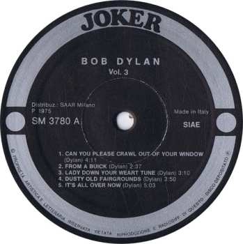 3LP/Coffret Bob Dylan: Bob Dylan