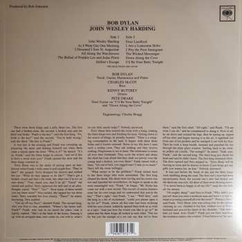 LP Bob Dylan: John Wesley Harding LTD | CLR