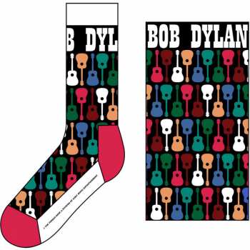Marchandises Bob Dylan: Kotníkové Ponožky Guitar Pattern 42 - 47