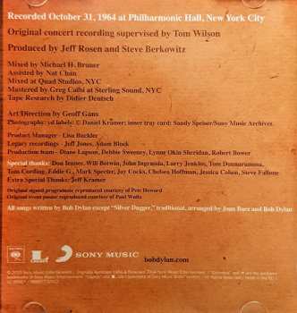 2CD Bob Dylan: Live 1964 (Concert At Philharmonic Hall)