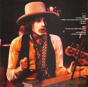 3LP/Coffret Bob Dylan: Live 1975 (The Rolling Thunder Revue)