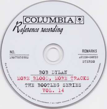 CD Bob Dylan: More Blood, More Tracks (The Bootleg Series Vol.14)