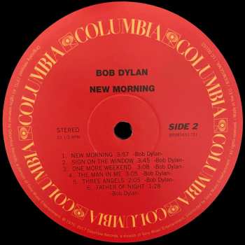 LP Bob Dylan: New Morning