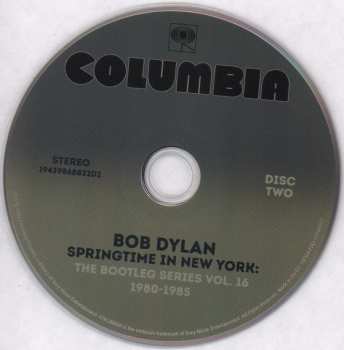 2CD Bob Dylan: Springtime in New York: The Bootleg Series Vol. 16 1980-1985 DIGI