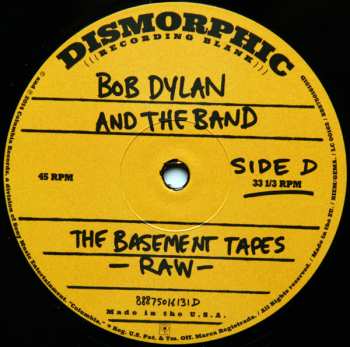 3LP/2CD/Coffret The Band: The Basement Tapes Raw (The Bootleg Series Vol. 11)