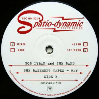 3LP/2CD/Coffret The Band: The Basement Tapes Raw (The Bootleg Series Vol. 11)