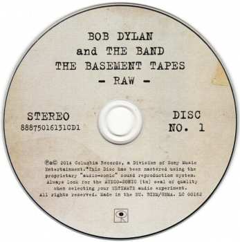 3LP/2CD/Coffret The Band: The Basement Tapes Raw (The Bootleg Series Vol. 11)