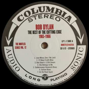 3LP/2CD/Coffret Bob Dylan: The Best Of The Cutting Edge 1965-1966