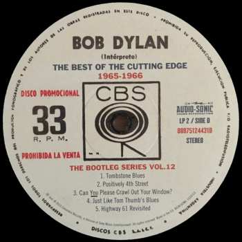 3LP/2CD/Coffret Bob Dylan: The Best Of The Cutting Edge 1965-1966