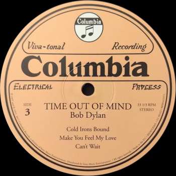 2LP/SP Bob Dylan: Time Out Of Mind LTD