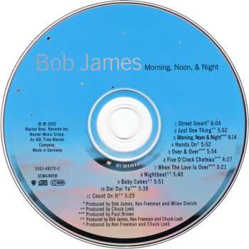CD Bob James: Morning, Noon & Night