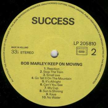 LP Bob Marley: Keep On Moving