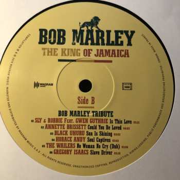 LP Bob Marley: The King Of Jamaica