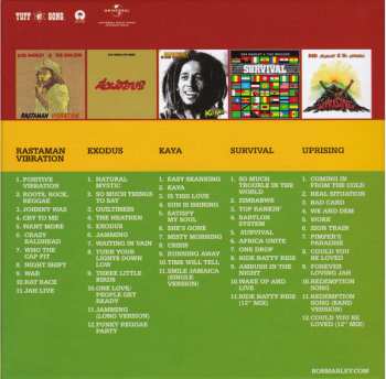 5CD/Coffret Bob Marley & The Wailers: 5 Classic Albums