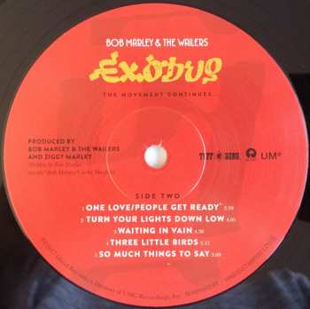 4LP/2SP/Coffret Bob Marley & The Wailers: Exodus (The Movement Continues...)