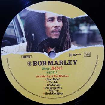 LP Bob Marley & The Wailers: Soul Rebel