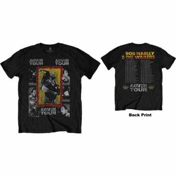 Marchandises Bob Marley & The Wailers: Tričko Kaya Tour  S