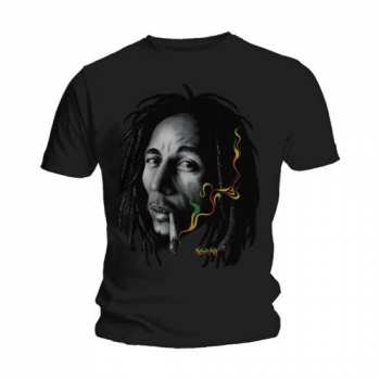 Marchandises Bob Marley & The Wailers: Tričko Rasta Smoke  M