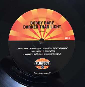 LP Bobby Bare: Darker Than Light
