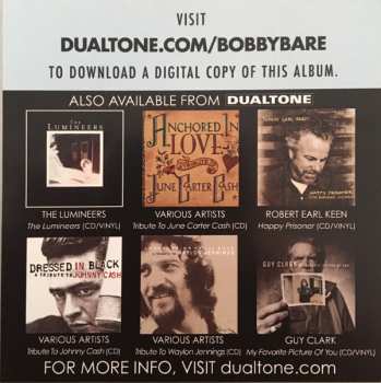 LP Bobby Bare: Darker Than Light