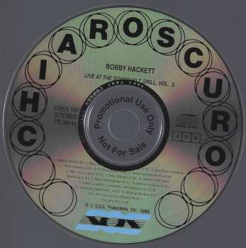CD Bobby Hackett: Live At The Roosevelt Grill, Vol. 3