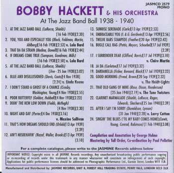 CD Bobby Hackett And His Orchestra: At The Jazz Band Ball 1938-1940