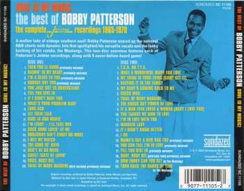 2CD Bobby Patterson: Soul Is My Music (The Best Of Bobby Patterson)