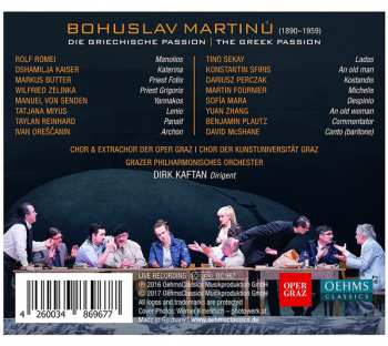 2CD/Coffret Bohuslav Martinů: Die Griechische Passion - The Greek Passion