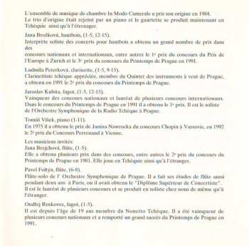 CD Bohuslav Martinů: Chamber Music For Wind Instruments